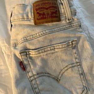 Levi’s high rise shorts